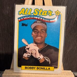 2 Cards-1989 Topps Bobby Bonilla All Star #388 Pittsburgh Pirates Vintage MLB
